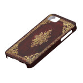 電話カバー-旧式な本-ビクトリアンなスタイル Case-Mate iPhoneケース (下部)