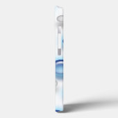 電話カバー – 青い泡 Case-Mate iPhoneケース (裏面 / 左)