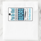 電話カメラ 長方形シール (バッグ)