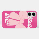 電話ガーリーケース Case-Mate iPhoneケース (裏面 (横))