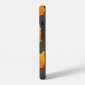 電話ケースと紅葉 iPhoneケース (左側面)