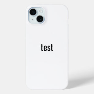 電話ケースの名前変更テスト iPhone 15 MINIケース