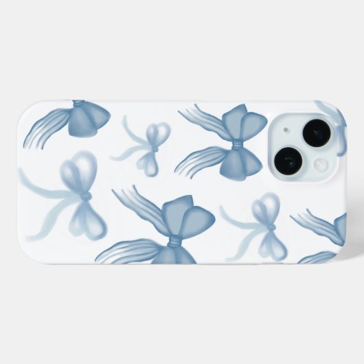 電話ケースをボウ Case-Mate iPhoneケース (裏面 (横))