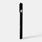 電話ケースをマスクする iPhone 15ケース (左側面)