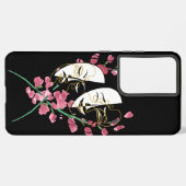 電話ケースをマスクする SAMSUNG GALAXYケース (左側面)