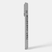 電話ケーステーマ名刺 iPhoneケース (左側面)