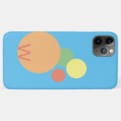 電話ケースパステルレインボー紙吹雪サークルiPhone Case-Mate iPhoneケース (裏面(横))