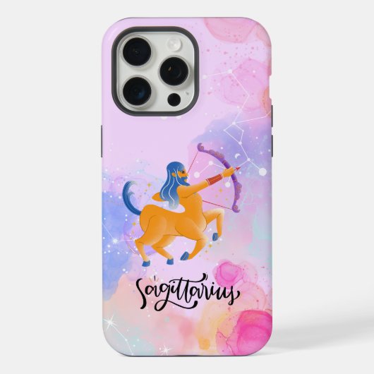 電話ケース射手座 iPhoneケース (裏面)