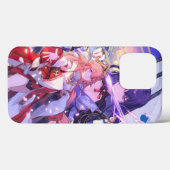 電話ケース玄心小胡桃青将軍ゲーム Case-Mate iPhoneケース (裏面 (横))