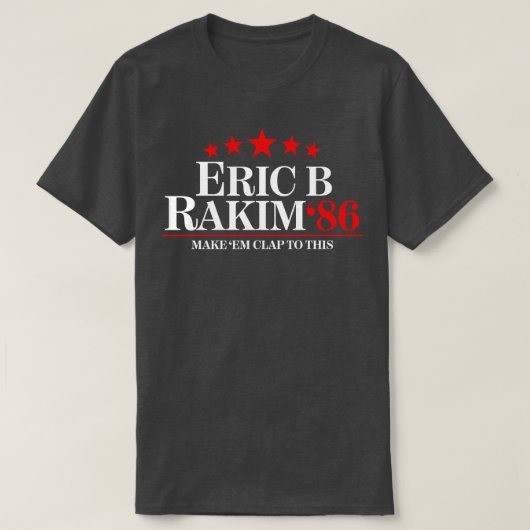 電話ケース用Eric B Rakim Tシャツ (デザイン正面)