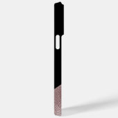 電話ケース – ピンクフェイクメタリック Case-Mate iPhoneケース (裏面 / 右)