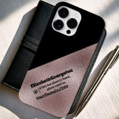 電話ケース – ピンクフェイクメタリック Case-Mate iPhoneケース