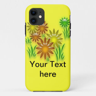 電話ケース – 三次元ネオンデイジー iPhone 11 ケース