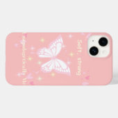 電話ケース – 「手のひら内の電力」 Case-Mate iPhoneケース (裏面 (横))