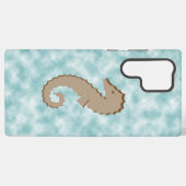 電話ケース – 水面下の定型化された乗馬 SAMSUNG GALAXYケース (裏面横)