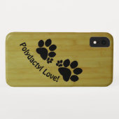 電話ケース – 竹の床の上に前刷り Case-Mate iPhoneケース (裏面(横))