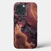 電話ケース、美しいバリ杉の木のデザイン Case-Mate iPhoneケース (裏面)