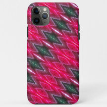 電話ケース – 赤い万華鏡模様