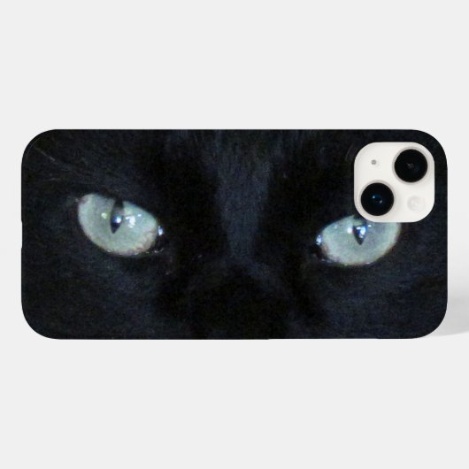 電話ケース – 黒猫の目 Case-Mate iPhoneケース (裏面 (横))