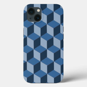 電話ケース – 3D建物ブロック錯覚 iPhone 13ケース
