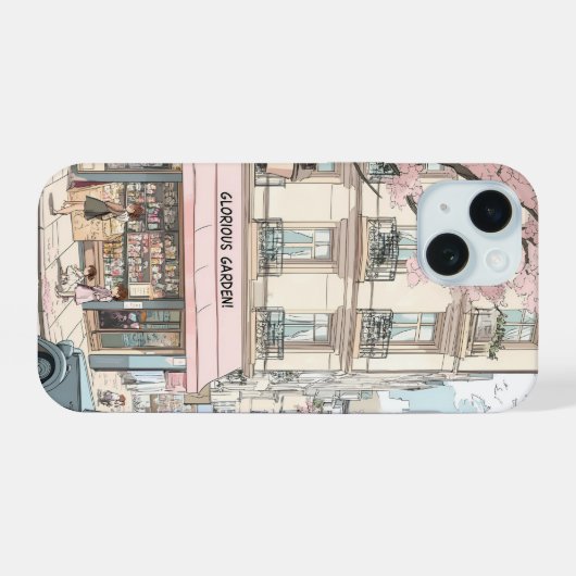 電話ケース iPhone 15ケース (裏面横)