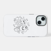 電話ケース iPhone 15ケース (裏面横)