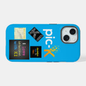 電話ケース iPhone 15ケース (裏面横)