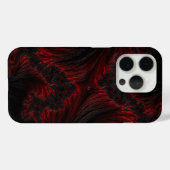 電話ケース – Iphone red x black Water Case-Mate iPhoneケース (裏面 (横))