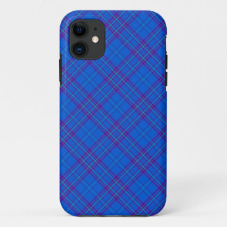 電話ケース – navy-purple-blue iPhone 11 ケース