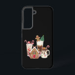 電話ケース SAMSUNG GALAXY S22ケース<br><div class="desc">ジンジャーブレッドクリスマスコーヒージャーギフトクリスマスホリデー</div>