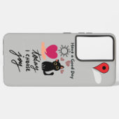 電話ケース SAMSUNG GALAXYケース (裏面横)