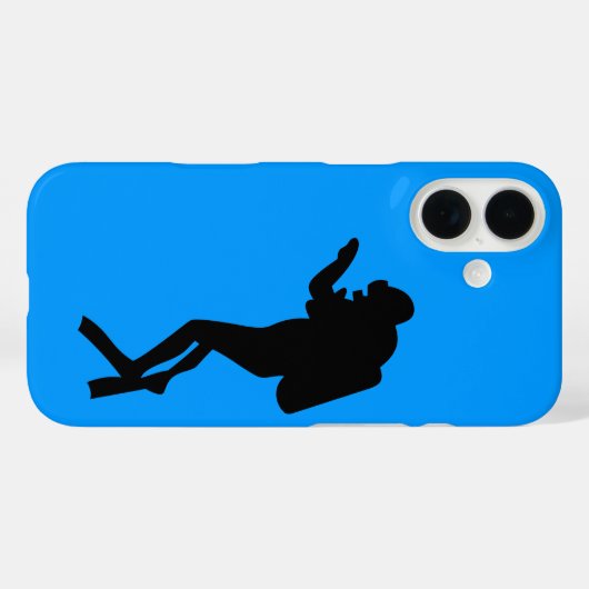 電話ケース – Scuba Diver Case-Mate iPhoneケース (裏面 (横))