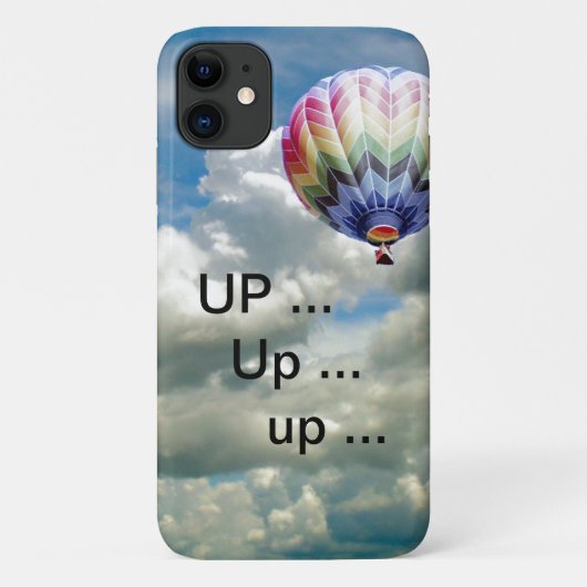 電話ケース – Up Up Rainbowバルーン Case-Mate iPhoneケース (裏面)