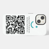 電話ケースQR iPhoneケース (裏面横)