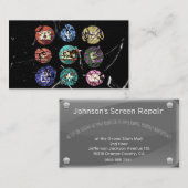 電話スクリーンの修理サービス- buinessカード 名刺 (正面/裏面)