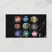 電話スクリーンの修理サービス- buinessカード 名刺 (正面)