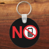 電話ゾーンのキーチェーンなし キーホルダー (正面)