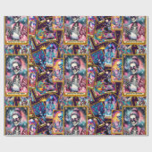 電話タロットカード中毒 ラッピングペーパー (フラット)