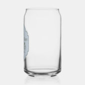 電話ダウン、手のひら上げ – 白い蓮 ガラス缶 (左)