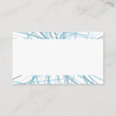 電話ハードウェアアイコン | 抽象芸術線 名刺 (裏面)