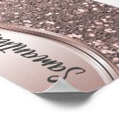 電話パーソナライズされた壁紙 ポスター (角)