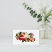 電話ビクトリアンカード – May Joy Be のまわりに You Dov 名刺 (スタンド正面)