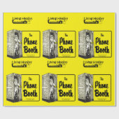 電話ブースバー包装紙 ラッピングペーパー (フラット)