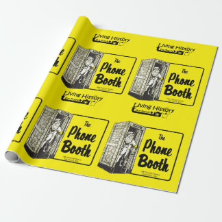 電話ブースバー包装紙 ラッピングペーパー