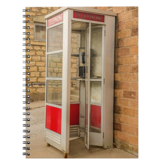 電話ブース – 公衆電話 – 公衆電話 ノートブック (正面)