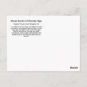 電話ブースLOVEworksサイン ポストカード (裏面)