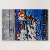 電話ブースNo 12色版反射 ジグソーパズル (横)