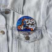 電話ブースNo 12色版反射 缶バッジ (インサイチュ)