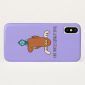 電話プロフェッショナルを受ける Case-Mate iPhoneケース (裏面(横))