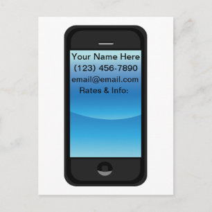 電話ベビーシットはがき ポストカード